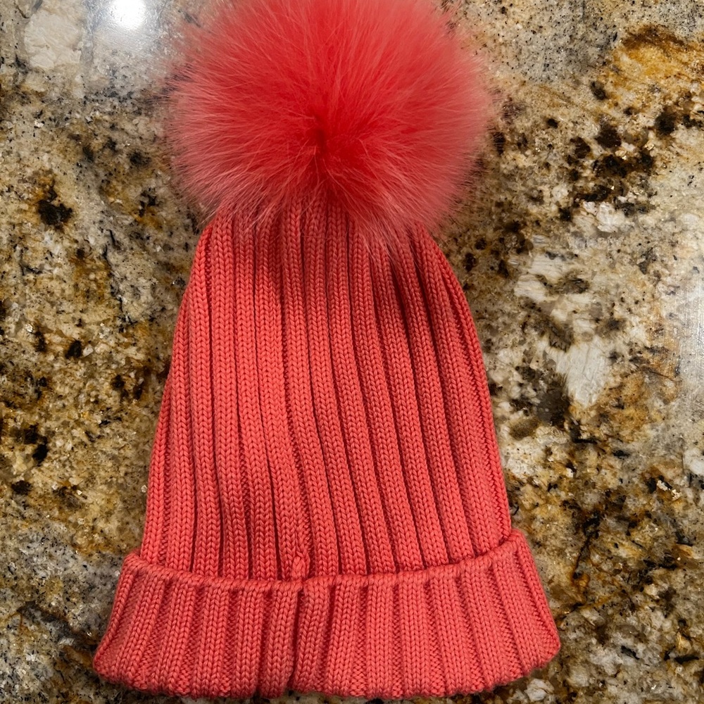 Moncler Beanie Berretto Cap With Pom - Picture 2 of 6